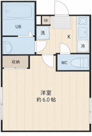 Daison Ⅷ浦安の間取り