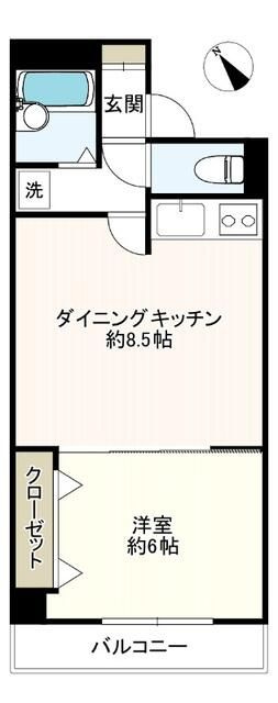久米川プラネットの間取り