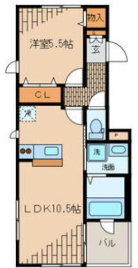 Cantabile中野の間取り
