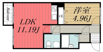 【間取り】 | カムフォート登戸Ⅲ