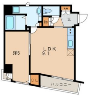 CercaEstacionの間取り