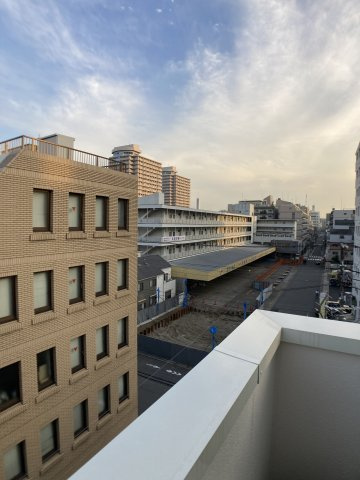 ブライト錦糸町のバルコニー