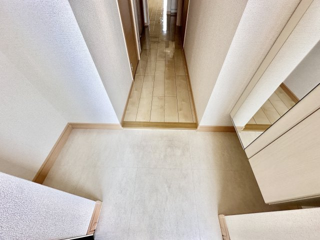 クレール姫路の玄関