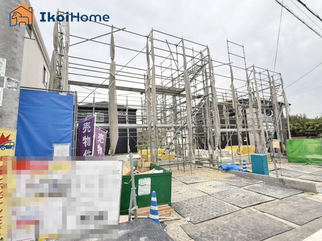 明石市大久保町松陰山手　全6棟5号棟　新築戸建の前面道路含む現地写真|●年中無休：当日予約可●西区、垂水区、明石市初。弊社は契約前に新築戸建の住宅診断を無料で行っています