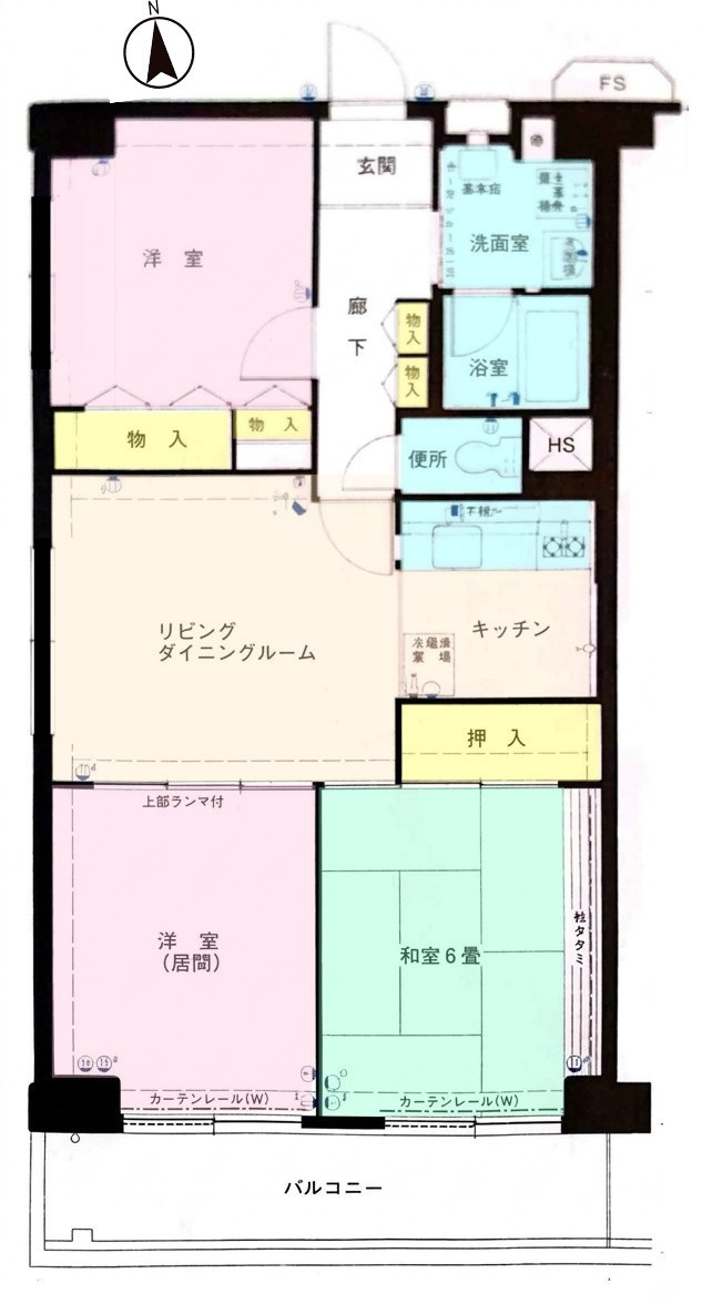 ローズタウン草加B棟の画像