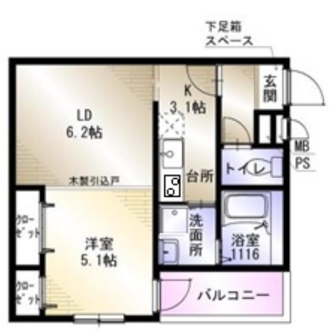 【間取り】 | リヴェール助松