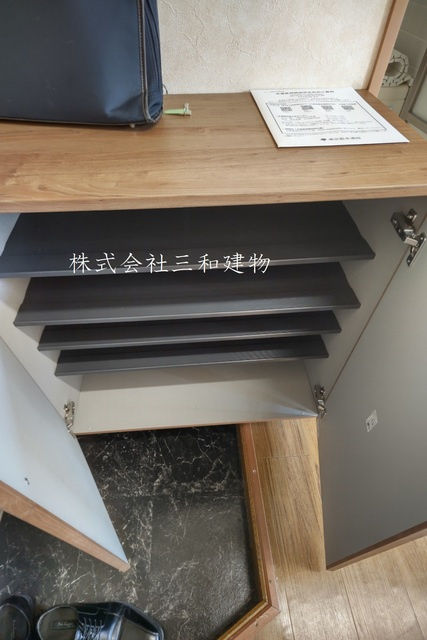 サンハイツの玄関