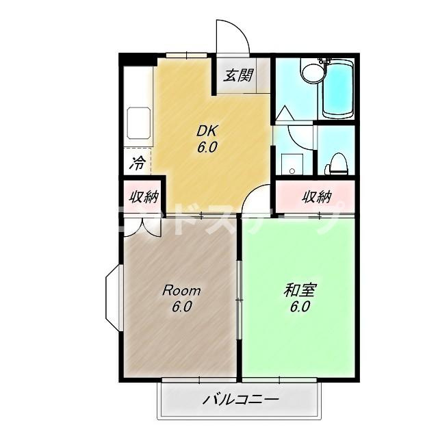 エンゼルの間取り|高崎、前橋のお部屋探しはエンドスケープまで！お客様の理想お聞かせ下さい♪