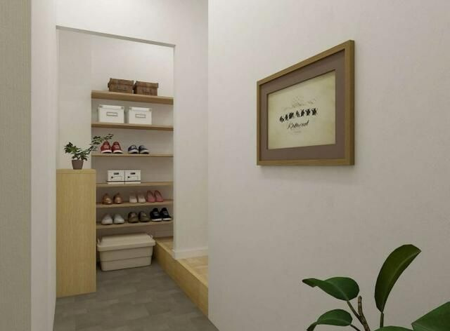 池田山マンションの玄関