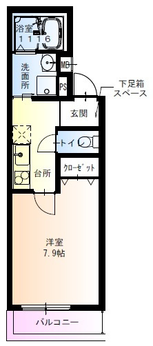 【間取り】 | フジパレス堺大浜北町Ⅰ番館