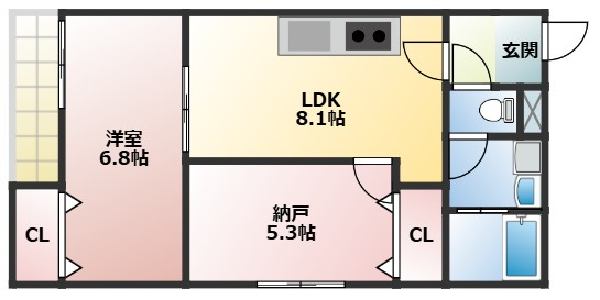 【間取り】 | シャンタラム吹田