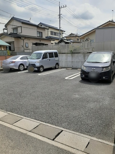 グラット　シュロスの駐車場