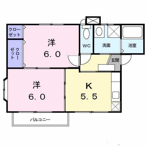 グラット　シュロスの間取り