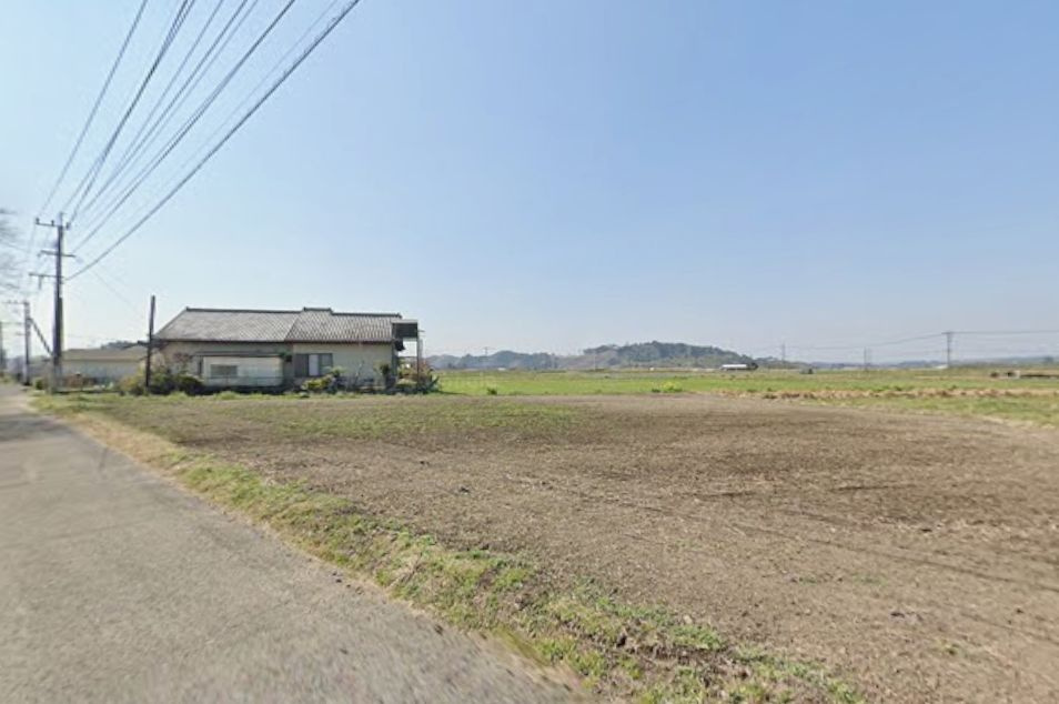 都城市高城町石山の売地の外観