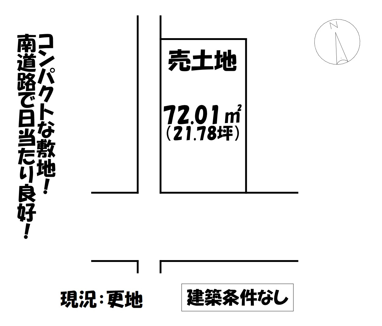 売地の土地図