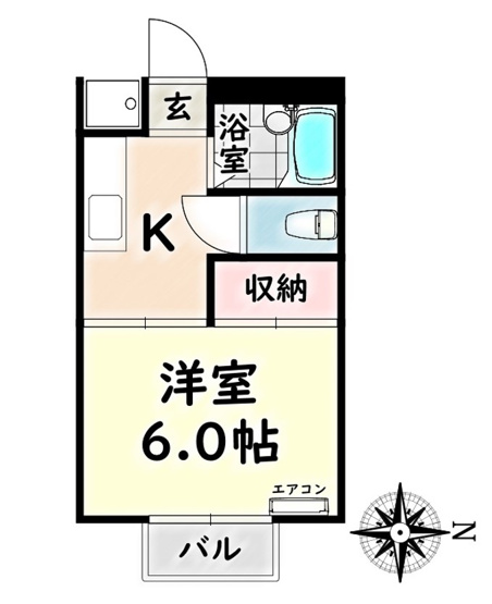 【間取り】 | シティーシャトレー片坂【名古屋市賃貸・木造】