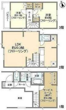 Ｋｏｌｅｔ芝久保町＃０８の間取り