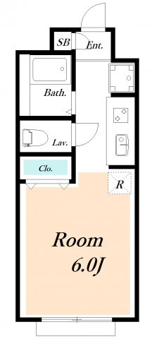 エステート沼尻の間取り