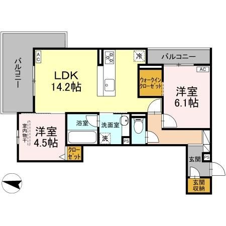 (仮称)D-ROOM長泉町桜提分譲賃貸PJの間取り