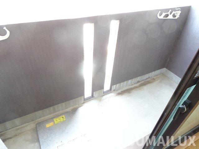 熊本市西区池田４丁目の賃貸マンションのバルコニー