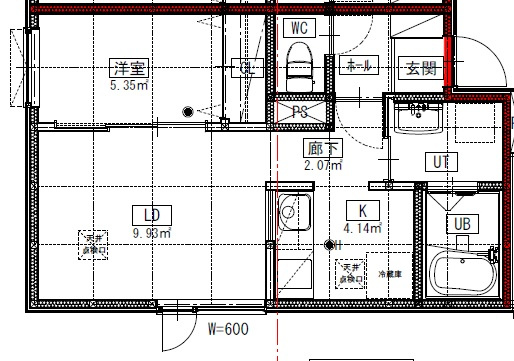 シャングリラ住吉の間取り