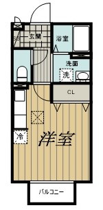 プレジールⅢの間取り