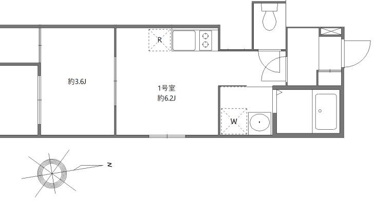 プレデンシア上住吉の間取り