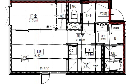 シャングリラ住吉の間取り