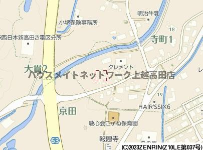 クレメントⅢの地図|位置図