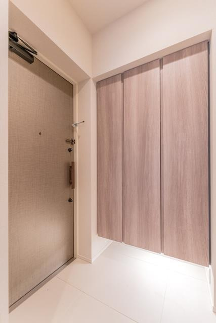 港区白金台５丁目の賃貸マンションの玄関