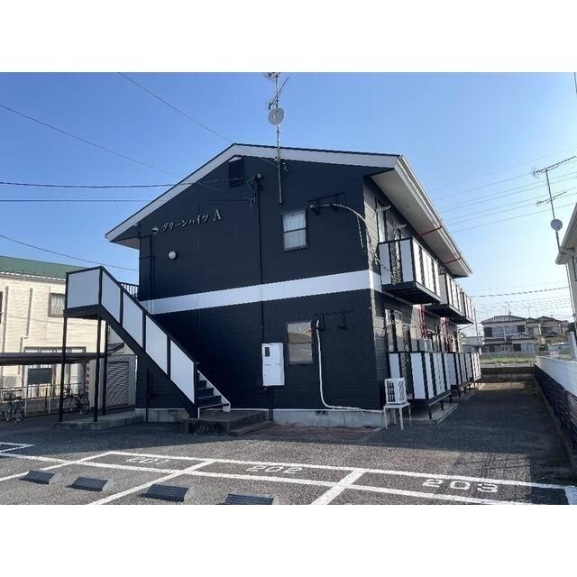 グリーンハイツＡの外観