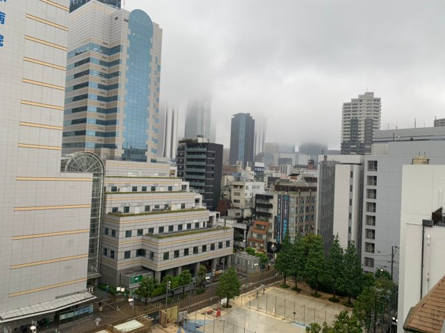新宿ビルの展望