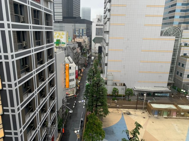 新宿ビルの展望