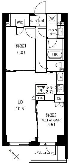 ザ・ケンジントン・レジデンスときわ台の間取り