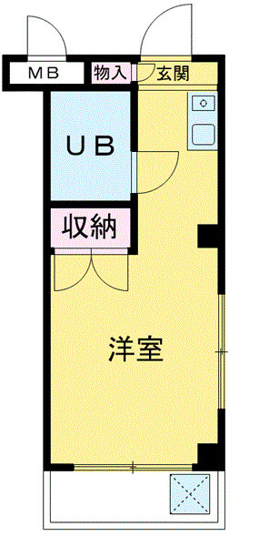 ヴィラモノエの間取り