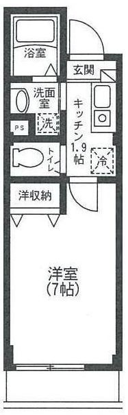 サンドリヨンの間取り|間取りです。