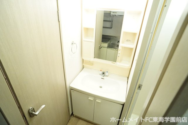 熊本市西区池田４丁目の賃貸マンションの独立洗面台