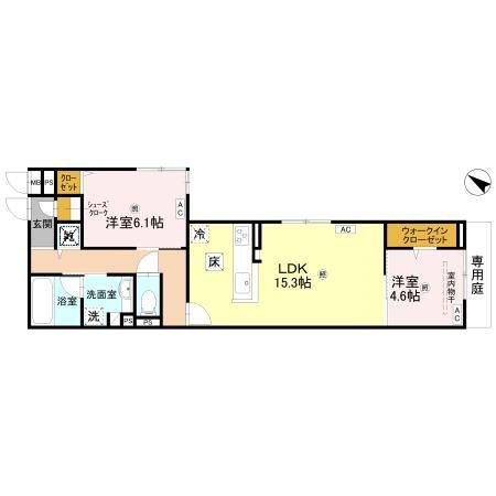 【間取り】 | (仮称)D-ROOM山田東4丁目PJ