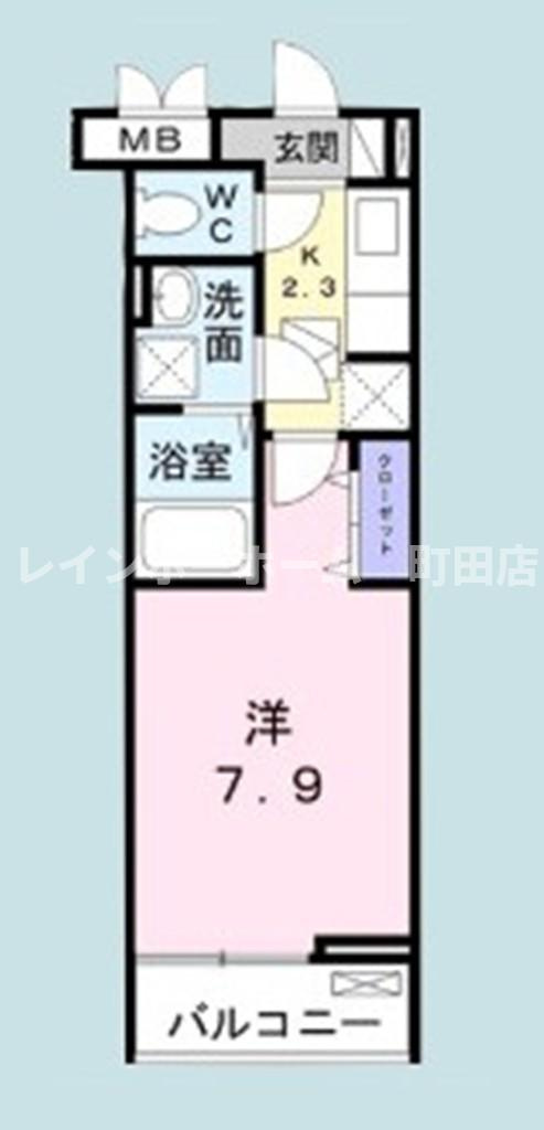 プレ・ド・ウィステリア※初期費用分割あと払いサービス利用可能物件の間取り