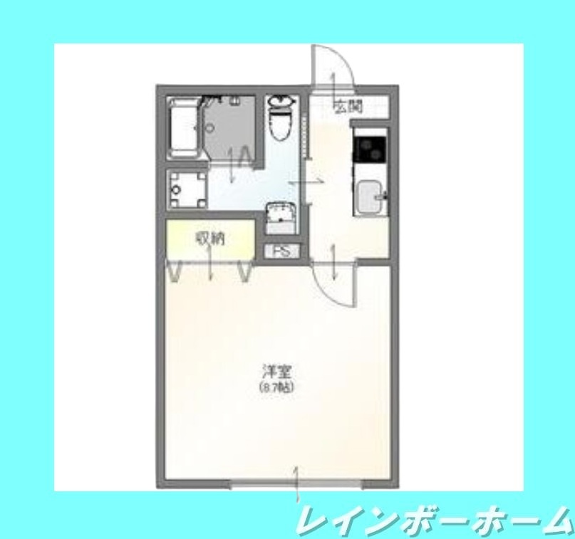 【仲介手数料：50％OFF】対象物件！の間取り