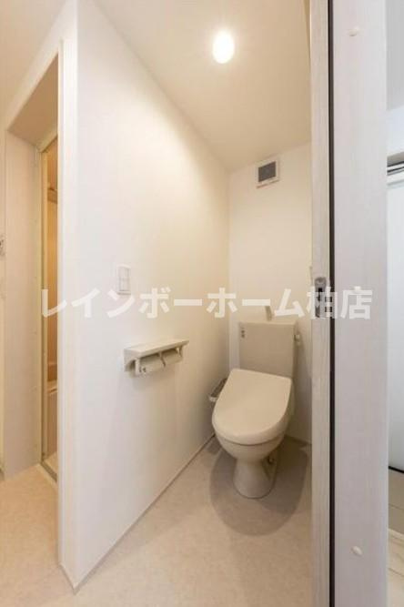 【仲介手数料：50％OFF】対象物件！のトイレ|シンプルで使いやすいトイレです