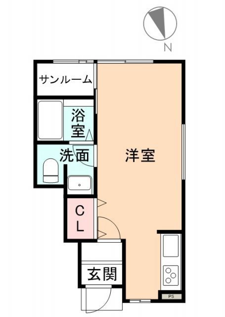 コヴェントリー　１・２ 2の間取り