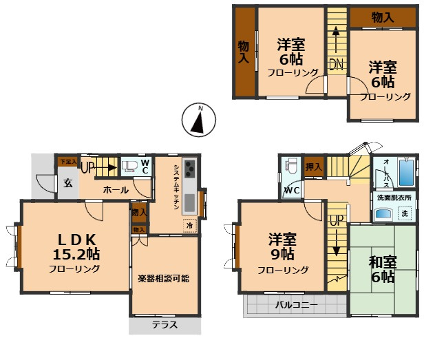 【間取り】 | 下高井戸戸建