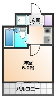 エクレール小平の間取り