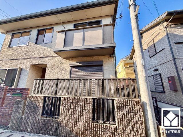 大津市丸の内町のバルコニー