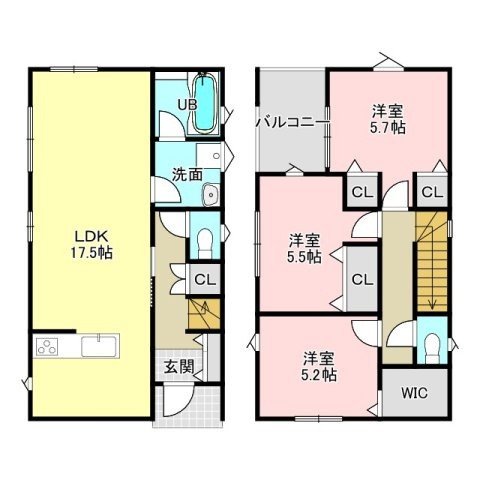 玉里団地1丁目　新築戸建て