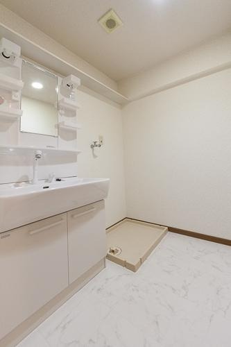 福岡市南区長丘２丁目の賃貸マンションの洗面所|物件の画像9