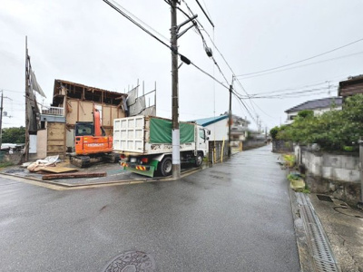 【前面道路含む現地写真】 | 八田寺町　売土地 | お好きなプランで夢のマイホームを建てて下さいね♪