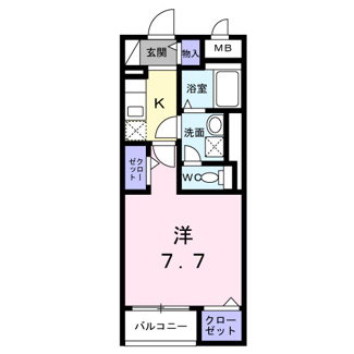 【間取り】 | ダウンタウン　ワイ | 間取りです。