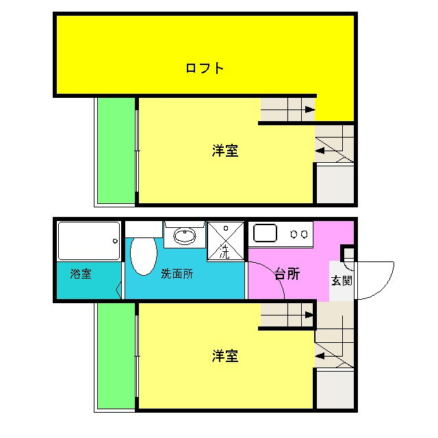 福岡市城南区梅林１丁目のアパート